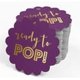 thumbnail image 4 of Inkdotpot 100 Pack Ready To Pop Baby Shower Favor Paper Tags Craft Real Gold Foil Hang Tags, 4 of 6