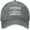 Gray, variant on Funny Hat Bourbon Goes in Wisdom Comes Out Hat for Men Dad Hats Graphic Cap