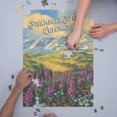 thumbnail image 3 of Steamboat Springs, Colorado, Flatirons, Oil Painting (1000 Piece Puzzle, Size 19x27, Challenging Jigsaw Puzzle for Adults and Family, Made in USA), 3 of 4