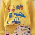 thumbnail image 5 of HCNTES Baby Boy Winter Clothes Baby Toddler Boy Clothes Fall Winter Outfit Long Sleeve Sweatshirts Pants Set 6 9 12 18 24 Months 3T 4T 5T Boy Clothes, 5 of 7