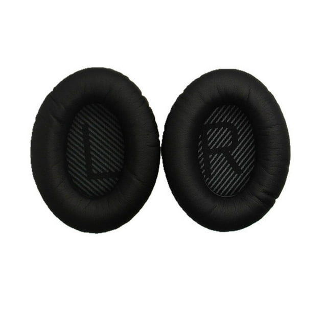 Langgg Coussinets d'Oreille Réduction de Bruit Protection Auditive de Jeu Coussinets de Réparation de Remplacement pour Écouteurs Bose QC35 Noir