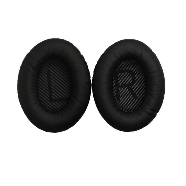Methold Almohadillas para los oídos, almohadillas para los oídos, cancelación de ruido, protección auditiva para juegos, orejeras, piezas de Relojes inteligentes Negro