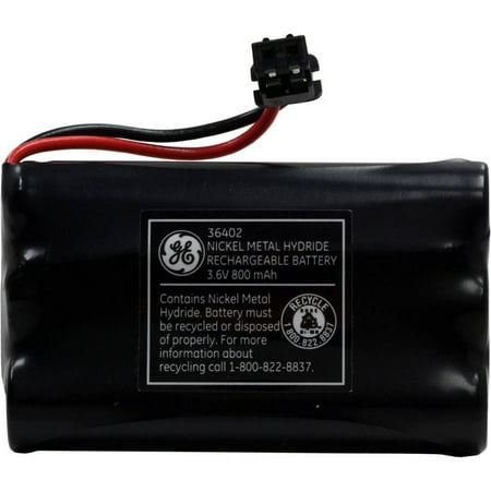 GE 3.6V 800mAh Cordless Phone Battery