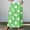 Green, variant on WXLWZYWL Women's Linen Maxi Skirt with Pockets - Floral Print Casual Elastic Waistband Flared Long Skirt 2024 Fall Fashion