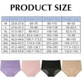 thumbnail image 6 of Evella Leak Proof Panties Leakproof Underwear for Women High Waisted Panties for Over 55#s with Incontinence Plus Size, 6 of 8