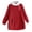 Red, variant on QQAMB Fuzzy Sherpa Pullover for Women High Neck 1/4 Zip Sweaters Comfortable Plush Warm Winter Tunic Tops with Pocket