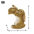 thumbnail image 4 of Summerfield Terrace 10018803 Playful MOM and Baby Rabbit Figurine, Brown, 4 of 4