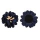 thumbnail image 5 of 9 Piezas/Set Flores Artificiales de Peonía de Tela Arte de Applique Adornos de de Artesanía de Bricolaje Azul Hugo Cabeza de flor de la tela, 5 of 10