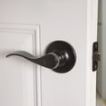 thumbnail image 4 of Design House Springdale Interior 2-Way Passage Door Lever, Matte Black, 4 of 17