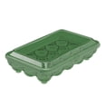 thumbnail image 2 of Contenedor para huevos con cajón para refrigerador, dispensador de huevos para acampar, caja de almacenamiento con capacidad para 15 huevos., 2 of 7