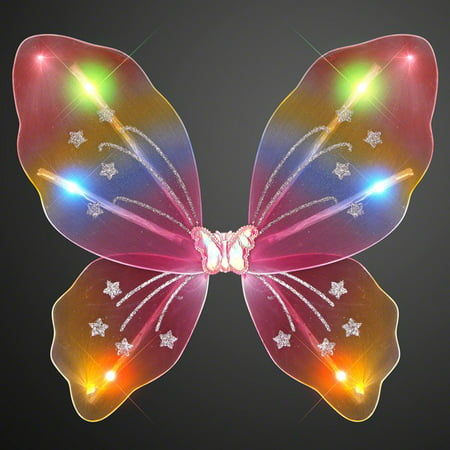 Light Up Rainbow Fairy Butterfly Wings by Blinkee