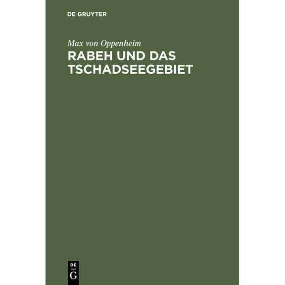 Rabeh und das Tschadseegebiet, (Hardcover)