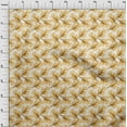 thumbnail image 4 of oneOone Cotton Poplin Light Yellow Fabric Floral Craft Projects Decor Fabric Printed By The Yard 42 Inch Wide, 4 of 4