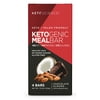 Keto Science Ketogenic Meal Bar Chocolate Almond Dietary Supplement, 4 Count