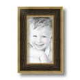 thumbnail image 2 of ArtToFrames 4x7" Black Panel With Gold Lip Picture Frame, Multi Wood Poster Frame, with Regular Glass and 2 (FBPL-5092), 2 of 7