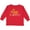 Red, variant on Inktastic Happy Halloween- decorated letters with dancing pumpkins Boys or Girls Long Sleeve Toddler T-Shirt