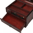 thumbnail image 4 of Caja De Joyería De Madera Soporte De Madera Vintage Collar Pendientes, 4 of 7
