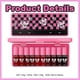 thumbnail image 5 of Exquisite10Pcs Lip Tint Stain Set Mini Liquid Lipstick, Moisturizing Lip Gloss, Multi-Use Lip and Cheek Tint, Non-Stick Cup, Long-Lasting, 5 of 5