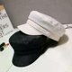 thumbnail image 3 of Personality Cotton Linen Women Autumn Flat Cap Berets Navy Hats Octagonal Cap, 3 of 4