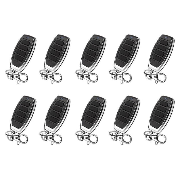 Garage Door Remote Control 433MHz 4-Button Automatic Gate Opener