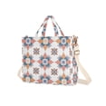 thumbnail image 7 of FORMRS Womens Corduroy Tote Bag Crossbody Shoulder Handbag with Pocket, Blue Abstract Pattern, 7 of 7