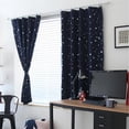 thumbnail image 2 of Starry sky Tulle Window Curtain Treatment Voile Drape Valance 1, 2 of 2