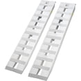 thumbnail image 3 of QinaQin 2 PC 60x12 in Aluminum Loading Ramp for Trailer, Silver, 3 of 7