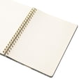 thumbnail image 3 of Papier To Go, College Ruled, Lined Notebook, Spiral, Hardcover, B5 Size - 7.1x 10", Stripe and Floral Print - Ric Rac, Blue, 3 of 4