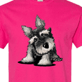 thumbnail image 4 of Inktastic Curious Schnauzer T-Shirt, 4 of 5