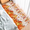 thumbnail image 6 of Fall Pumpkins Kitchen Mat Set 2 Pcs, Thanksgiving Orange Yellow Non Slip Kitchen Rugs and Mats, Red Maple Leaves Washable Kitchen Runner Rug Sets for Hallway Laundry Decor, 17"x30"+17"x47", 6 of 6