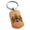 Rose, variant on Stainless Steel Pirate Anchor & Pistols Emblem Engraved Dog Tag Keychain Keyring