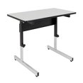 thumbnail image 1 of Calico Designs 410381 Table Adapta, 36", Noir/gris Pailleté, 1 of 5