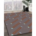 thumbnail image 3 of Ahgly Company Machine Washable Indoor Rectangle Transitional Granite Gray Area Rugs, 7' x 10', 3 of 7