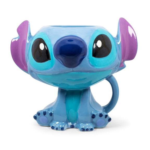Disney Lilo & Stitch 3D Ceramic Coffee Mug | Holds 15 Ounces