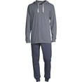 thumbnail image 2 of Hanes Men’s 1901 Hoodie and Jogger Pant Lounge Set, 2 of 5
