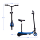thumbnail image 5 of Scooter Patín Eléctrico Infantil Eco-forte Con Asiento 120w 12km/h Azul, 5 of 5