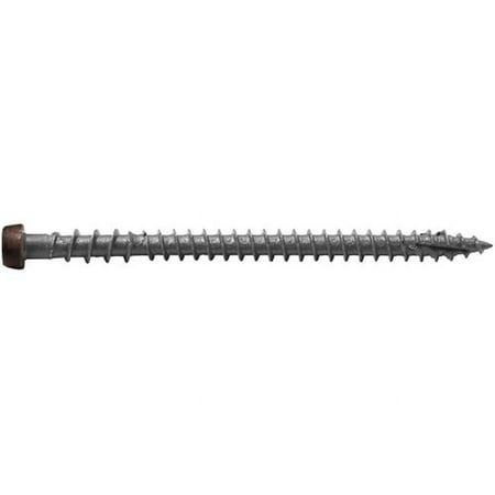 

Screw Products 10 x 2.75 In. C-Deck Composite Star Drive Deck Screws - Rustic Bark 1750 Count