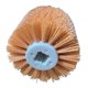 thumbnail image 4 of Cepillo de pulido abrasivo, pulidor portátil de grano 80, pulido de tambor versátil Naranja, 4 of 8