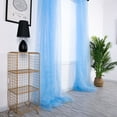 thumbnail image 3 of Vikakiooze 1Pcs Sheer Curtain Tulle Window Treatment Voile Birthday Wedding Festive Decor, 3 of 9