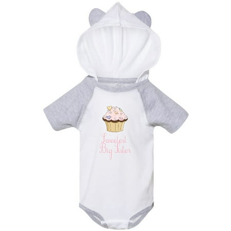 

Inktastic Sweetest Big Sister Gift Baby Girl Bodysuit