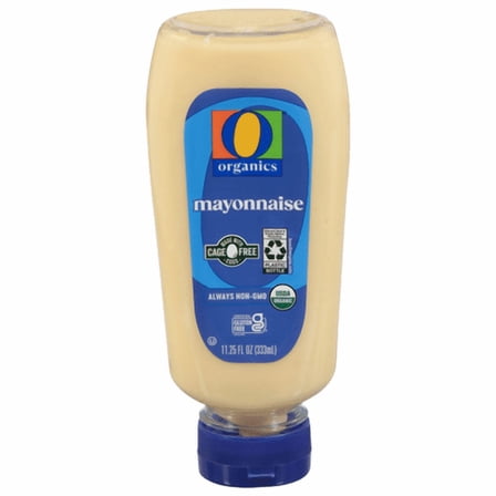 O O Organic Mayonnaise USDA Organic Non-GMO 11.25 oz