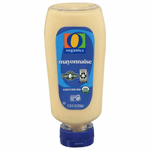 O O Organic Mayonnaise USDA Organic Non-GMO 11.25 oz