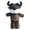 Brown#001, variant on Plush Cow Toy Stuffed Animal, 3 Style Standing Cow Plush, Fluffy Cow Stuffed Animal, Adorable Cute Plush Cow Toys For Nursery Decor Kids Bedtime Companion Birthday Cow Decorations-Green