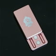 thumbnail image 3 of Push Card Slider Toy, Pocket Size Metal Haptic Slider  for ADD ADHD Autism Black,Pink, 3 of 7