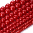 thumbnail image 5 of Cuentas redondas sueltas de piedra de ágata, turquesa, amazonita y coral rojo natural para hacer joyas, pulseras, collares y manualidades hechas a mano, 5 of 5