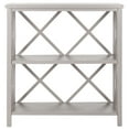 thumbnail image 2 of SAFAVIEH Liam 2-Tier Open Bookcase Grey, 2 of 5