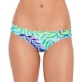 thumbnail image 4 of Salt + Cove Ruffled Hipster Bikini Bottom: L/Green, 4 of 4