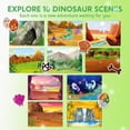 thumbnail image 4 of Joyfy Dinosaur Foil Art Kit for Kids, Mess Free Travel Toys with Foil Foam Stickers, Christmas Birthday Gift for Boys and Girls Ages 4 and Up, 4 of 7
