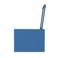 thumbnail image 5 of Linon Felicia Small Cabinet, 2 Interior Shelves, Multiple Colors, 5 of 7
