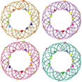 thumbnail image 1 of Tholdsy Cesta de flores de 4 piezas, juguetes de alambre, accesorios blandos, divertido, giratorio, Flexible, para ansiedad, para adolescentes Juguetes, 1 of 6